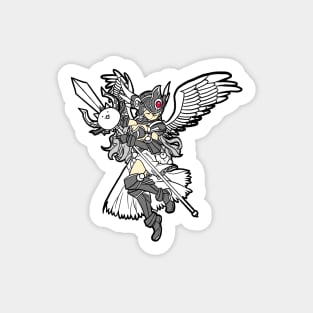 True Valkyrie Cat Sticker